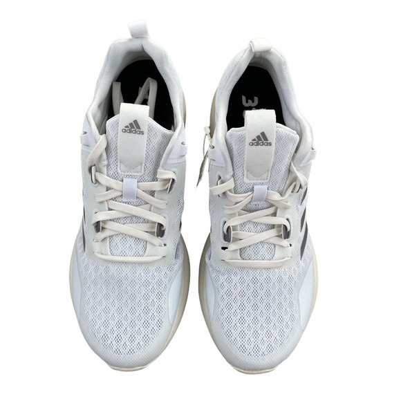NEW adidas Edgebounce Running Shoes Sneaker White Tech Silver Size 10 - Picture 4 of 9